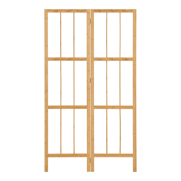 Eckgarderobe Hyllestad 165,5x92x8cm Bambus [en.casa]