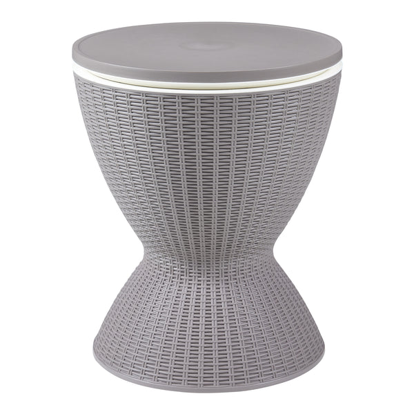 Kühltisch Atessa 58x48,5cm Hellbraun [casa.pro]