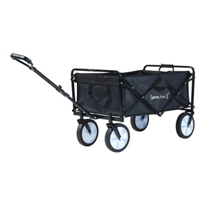 Bollerwagen Stenlille 84x55 cm max. 80kg Schwarz [pro.tec]