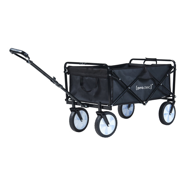 Bollerwagen Stenlille 84x55 cm max. 80kg Schwarz [pro.tec]