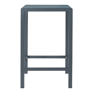 Outdoor-Bartisch Avise Aluminium Glas Anthrazit [casa.pro]