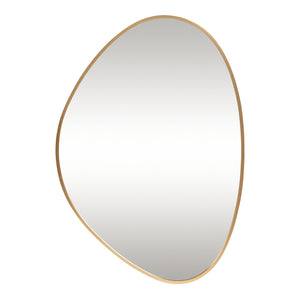 Wandspiegel Lardkapihond 75x53 cm Goldfarben [en.casa]