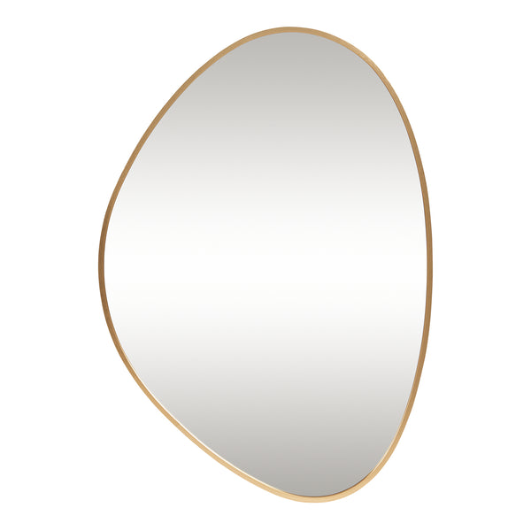 Wandspiegel Lardkapihond 75x53 cm Goldfarben [en.casa]