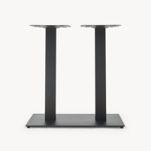 Tischgestell Vadejord Stahl 70x40x73 cm Schwarz [en.casa]
