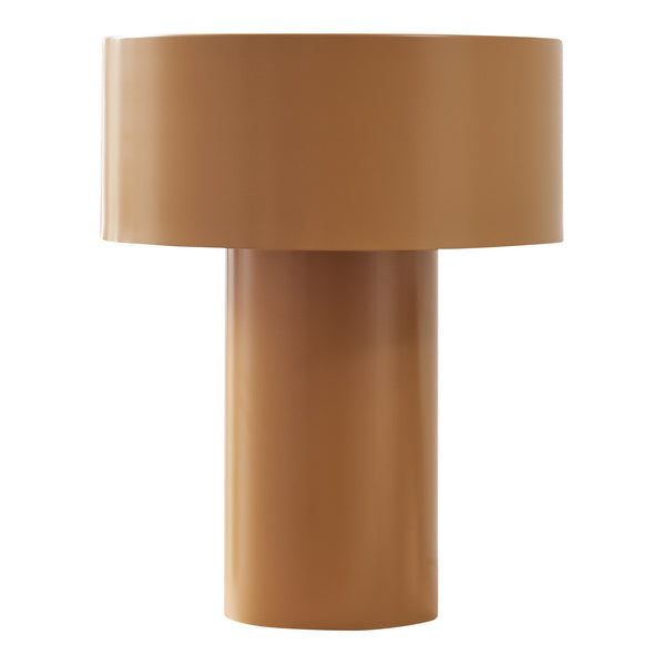 Tischleuchte Kömn Metall 37x30x30 cm Braun [lux.pro]