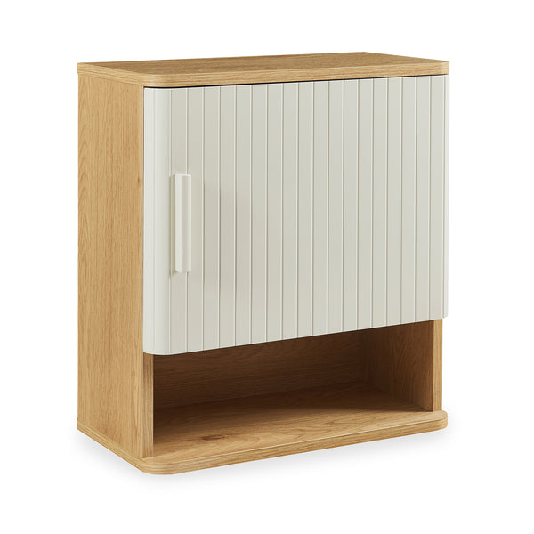 Hängeschrank Ferrersp 50x45x24 cm Eicheoptik/Sandfarben [en.casa]