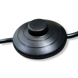 Stehleuchte Spheric Black Ø48x155 cm Schwarz/Chrom lux.pro