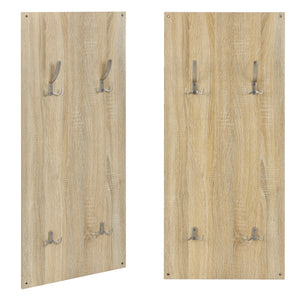 Schuhschrank Artern mit Garderobe und Spiegel en.casa