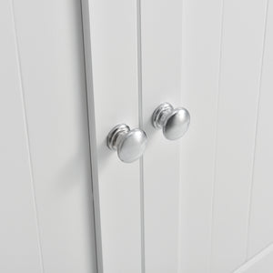 Waschbeckenunterschrank Weiß 60x60x30cm en.casa