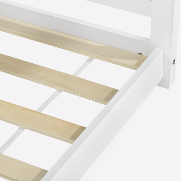 Kinderbett Vardø 90x200cm Weiß [en.casa]