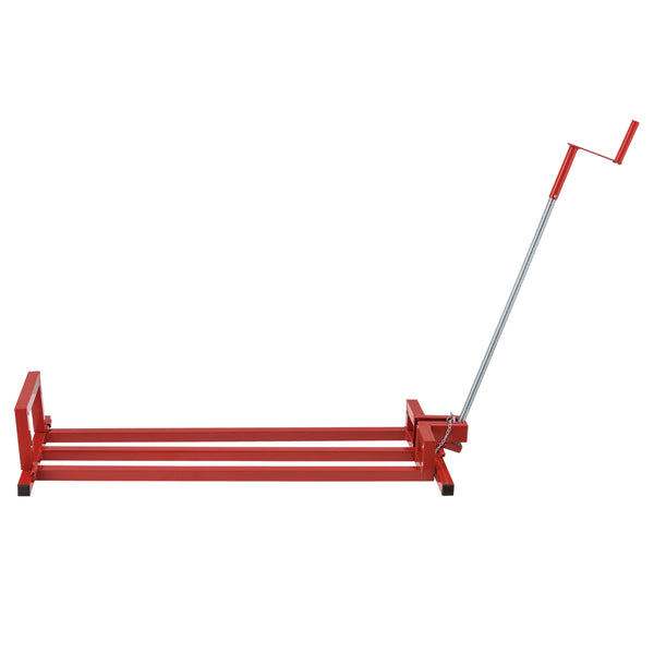 Rasentraktorheber Max 300 kg Stahl Rot pro.tec