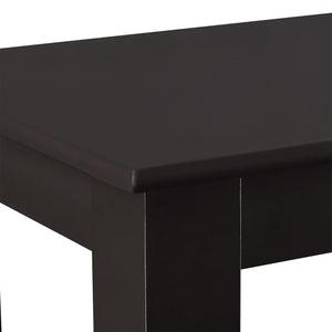 Beistelltisch Chur 60 x 30 x 61,3 cm braun en.casa