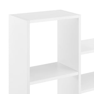 Wandregal Lillesand mit 5 Ablagen 101x18x60 cm Weiß [en.casa]