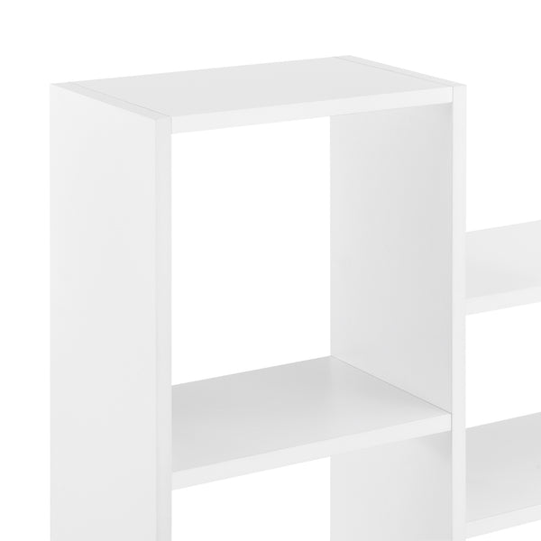 Wandregal Lillesand mit 5 Ablagen 101x18x60 cm Weiß [en.casa]