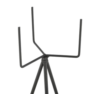 Pflanzständer Lasne 2er Set Metall Schwarz Beige en.casa