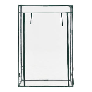 Tomatengewächshaus Terzigno 100x50x150cm Transparent [en.casa]