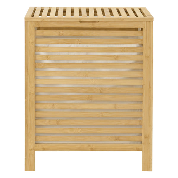 Bambus Wäschekorb Skövde [en.casa]