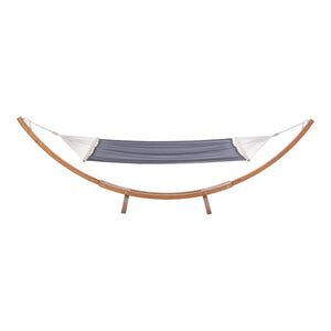 Hängematte Langadia 200x150cm Dunkelgrau [en.casa]