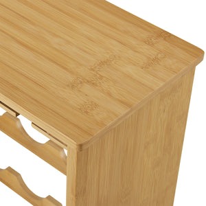 Bambus Weinregal Fetlar 84,8 x 50 x 24 cm [en.casa]