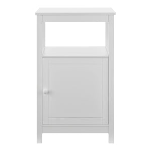 Beistelltisch Merijärvi 79x48x39cm Weiß [en.casa]