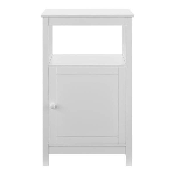 Beistelltisch Merijärvi 79x48x39cm Weiß [en.casa]