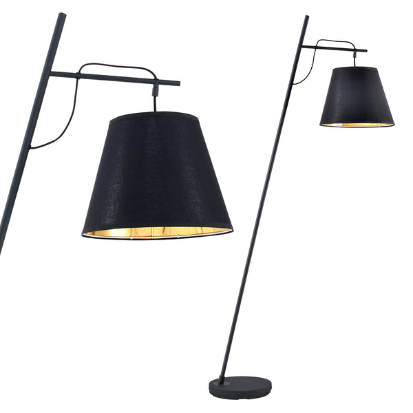 Stehlampe Nottingham Schwarz [lux.pro]