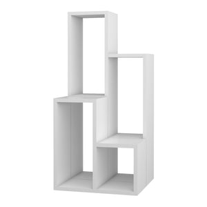 Standregal Ringkøbing im 2er Set Weiß [en.casa]