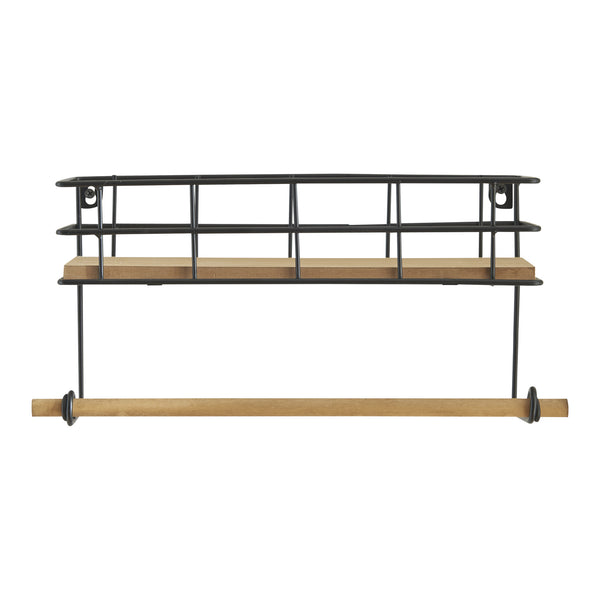 Wandregal Slangerup 16 x 33 x 10 cm [en.casa]