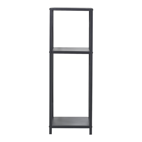 Kaminholzregal Tinglev Stahl 34x34x105,5 cm Schwarz [en.casa]