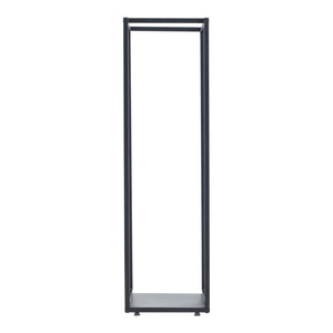 Kaminholzregal Tornved Stahl 35x35x120 cm Schwarz [en.casa]