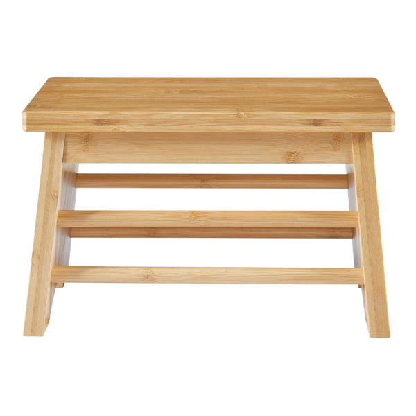 Tritthocker Ryslinge bis 100 kg Bambus [en.casa]