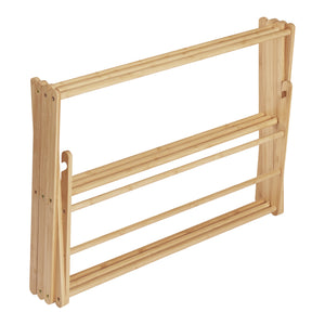 Faltbarer Wäscheständer Grinau Bambus [en.casa]