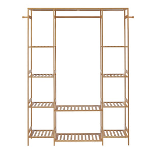 Garderobenständer Ilomantsi Bambus [en.casa]