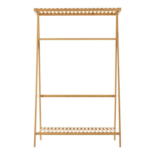 Garderobenständer Horten Bambus [en.casa]