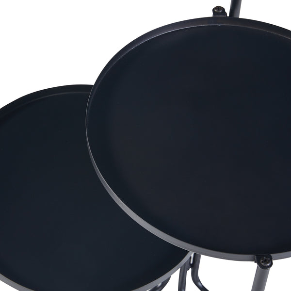 Pflanzenständer Ostre mit 3 Ablagen Metall [en.casa]