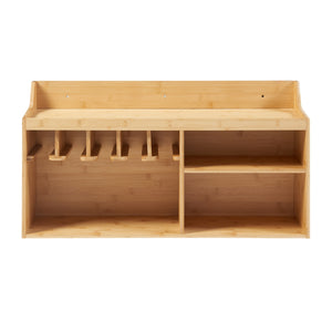 Werkzeug-Organizer Gjemnes 86x25x45 cm Bambus [en.casa]