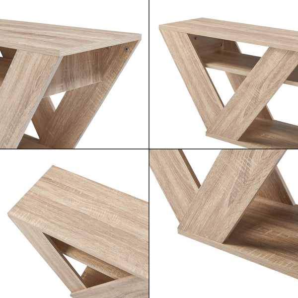 Fernsehtisch Nome 110x30x40cm Eicheoptik [en.casa]