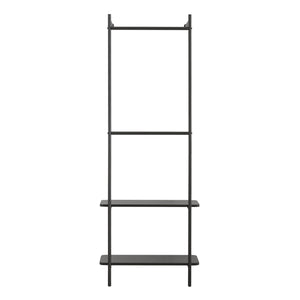 Wandgarderobe Bremanger 162x60x26cm Schwarz [en.casa]