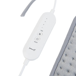 Elektrisches Heizkissen Calvera 80W 50x40cm Grau [en.casa]