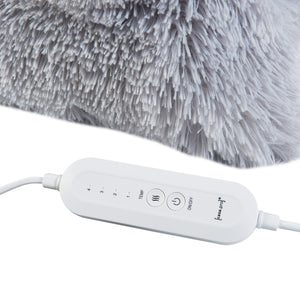 Elektrisches Heizkissen Capurso 100W 40x40cm Grau [en.casa]