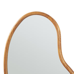 Wandspiegel Jokioinen 75x55 cm Eicheoptik [en.casa]