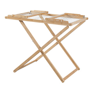 Klappbarer Wäscheständer Fakala 154x59x82 cm Bambus [en.casa]