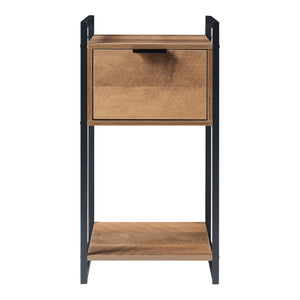 Beistelltisch Namsskogan 62x33x32cm Walnussoptik [en.casa]