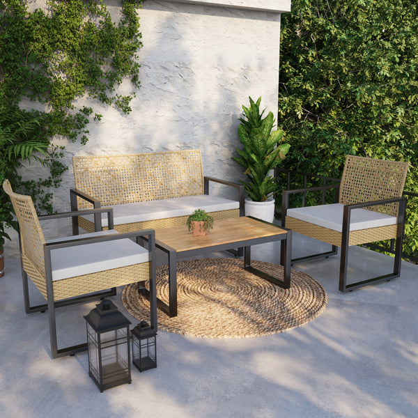 Gartenmöbelset Calciano 4-tlg. [casa.pro]