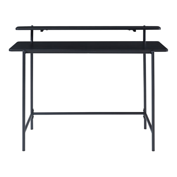 Schreibtisch Samnanger 120x55x88 cm Schwarz [en.casa]