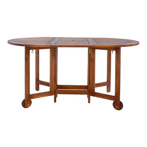 Gartenmöbelset Acerenza 7-tlg. Akazienholz FSC®-zertifiziert [en.casa]