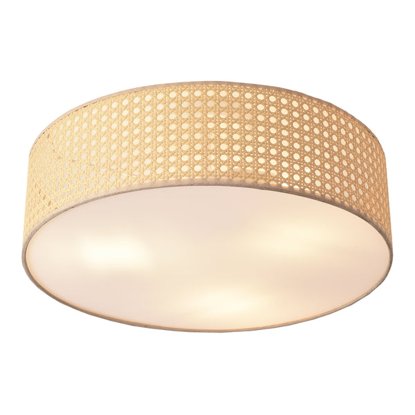 Deckenleuchte Ascot Rattanoptik [lux.pro]