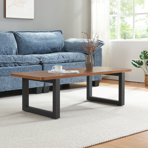 Tischgestell 2er Set Lunderskov 35x50cm Schwarz [en.casa]