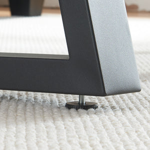 Tischgestell 2er Set Lyngby 72x55/70cm Schwarz [en.casa]