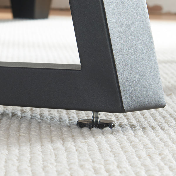 Tischgestell 2er Set Lyngby 72x55/70cm Schwarz [en.casa]